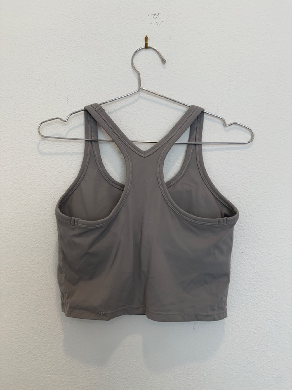 Women Removable Padded Sports Bras Workout Running Yoga Tank Tops gray - Picture 5 of 5